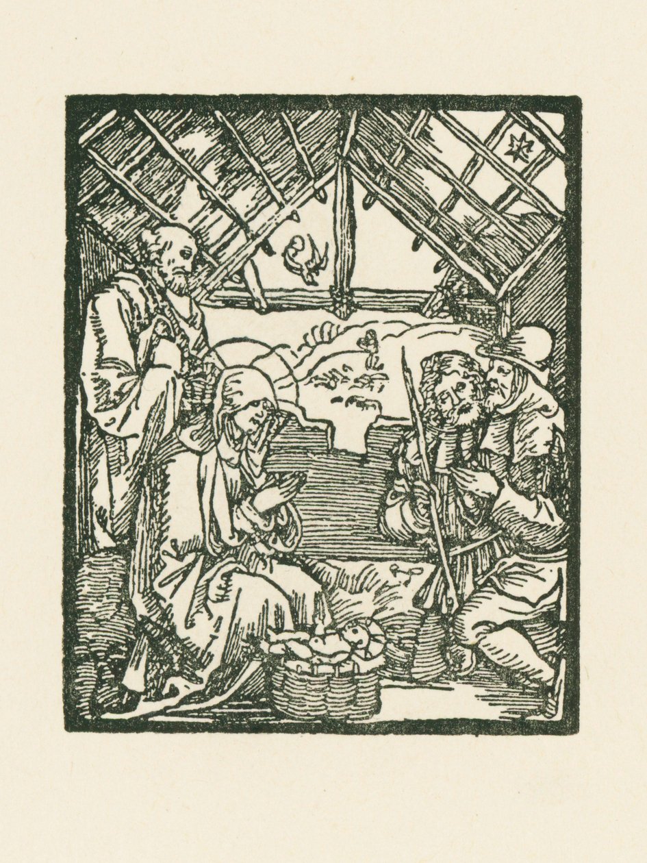 Paimenten palvonta tekijältä Albrecht Dürer or Duerer