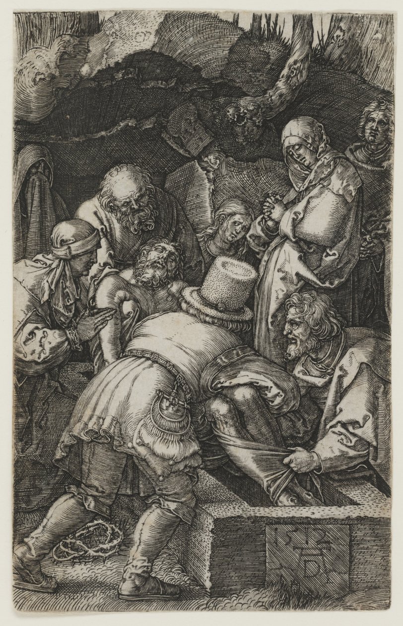 Kristuksen hautaus tekijältä Albrecht Dürer