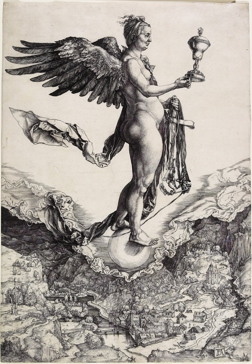 Suuri onni, n. 1501-1502 tekijältä Albrecht Dürer