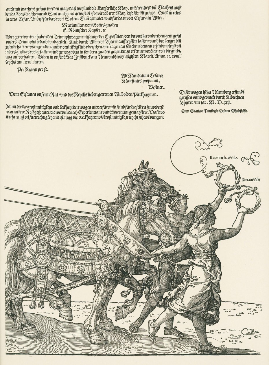 Suuri voittoauto tekijältä Albrecht Dürer or Duerer