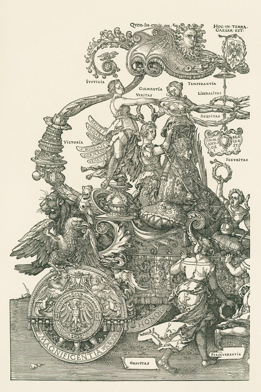 Suuri voittoauto tekijältä Albrecht Dürer or Duerer