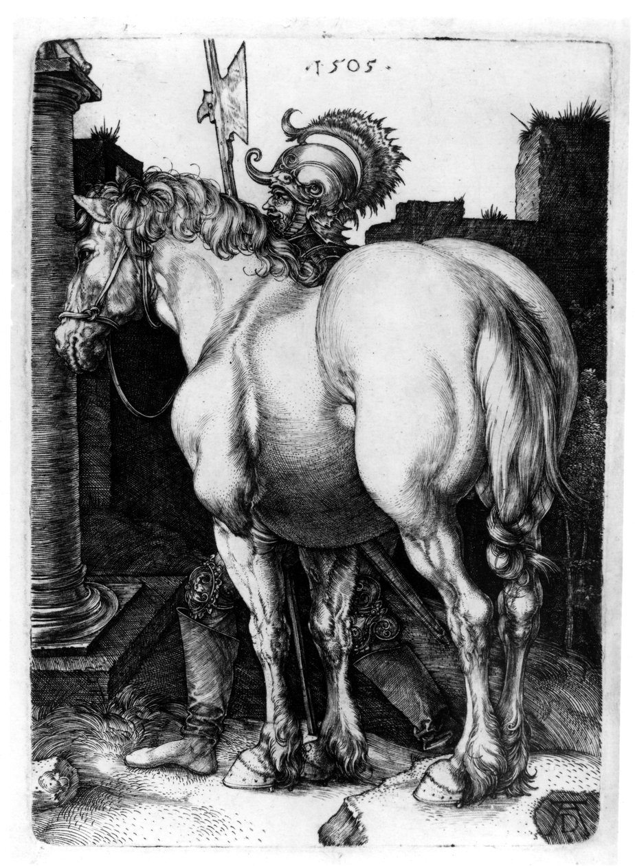 Suuri hevonen, 1509 tekijältä Albrecht Dürer
