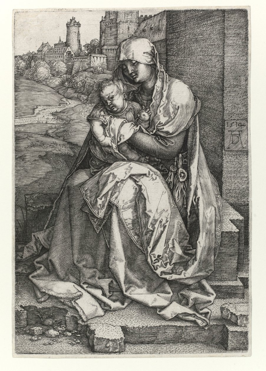 The Madonna of the Wall, 1514 tekijältä Albrecht Dürer