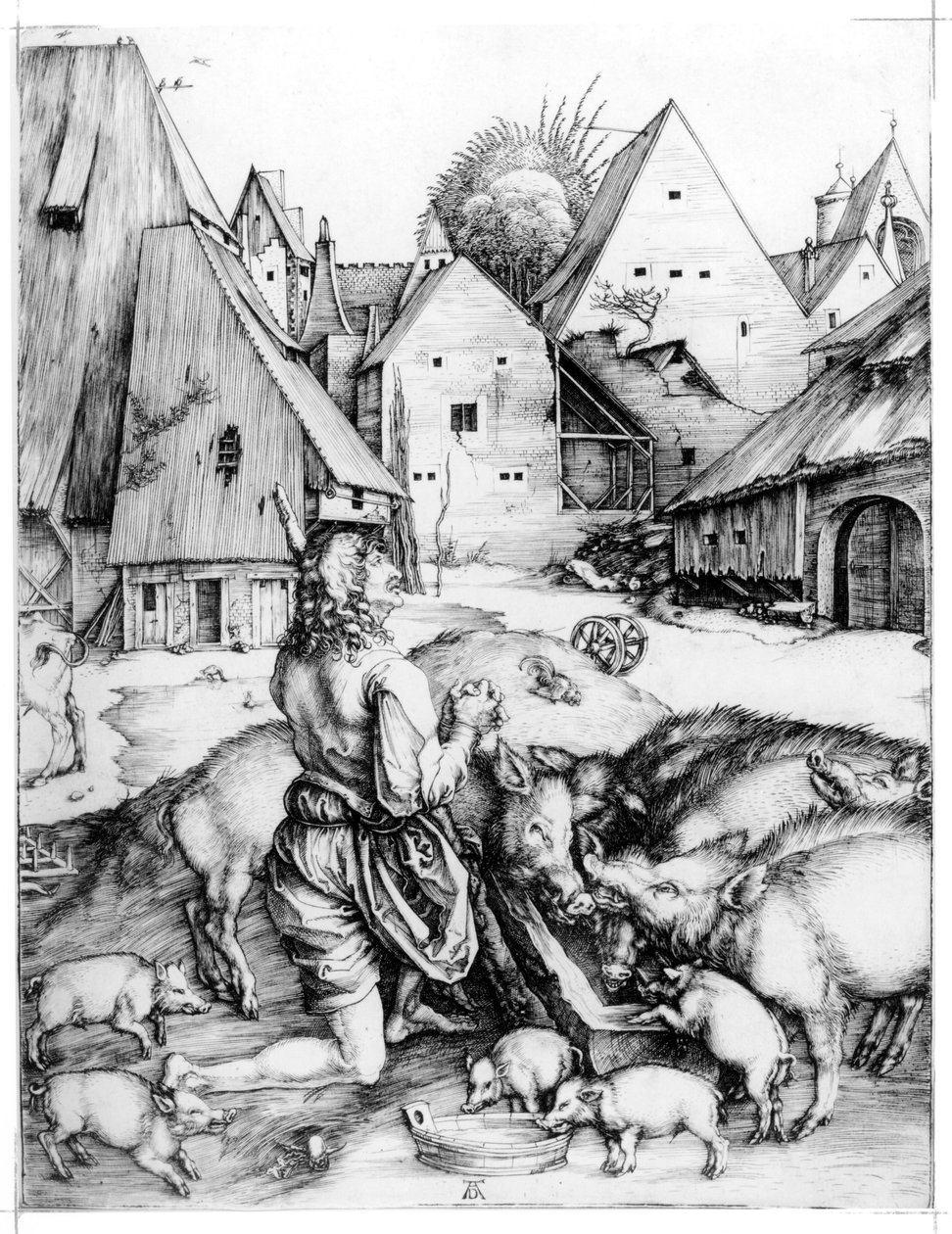 Tuhlaajapoika tekijältä Albrecht Dürer