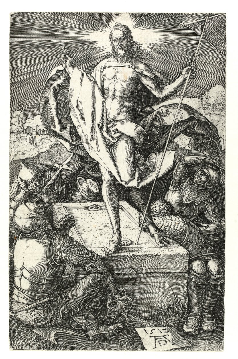Kristuksen ylösnousemus tekijältä Albrecht Dürer