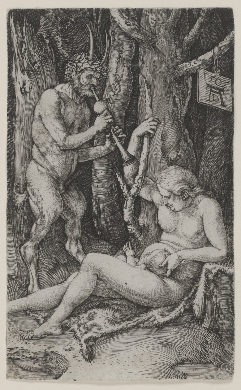 Satyrin perhe tekijältä Albrecht Dürer