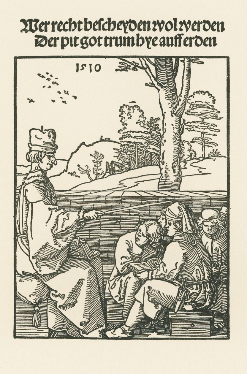 Koulumestari tekijältä Albrecht Dürer or Duerer