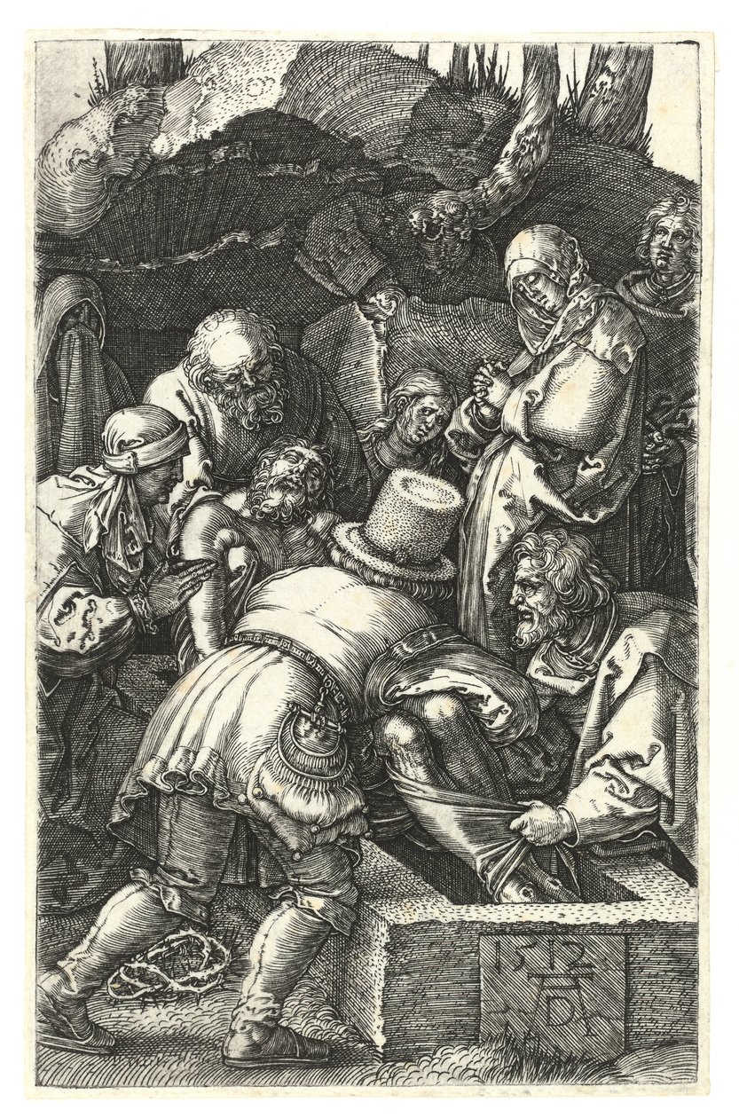 Kristuksen hautaus tekijältä Albrecht Dürer