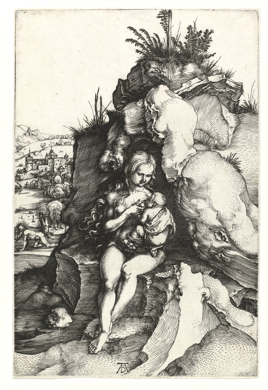 Pyhän Johannes Chrysostomosen katumus, 1496 tekijältä Albrecht Dürer
