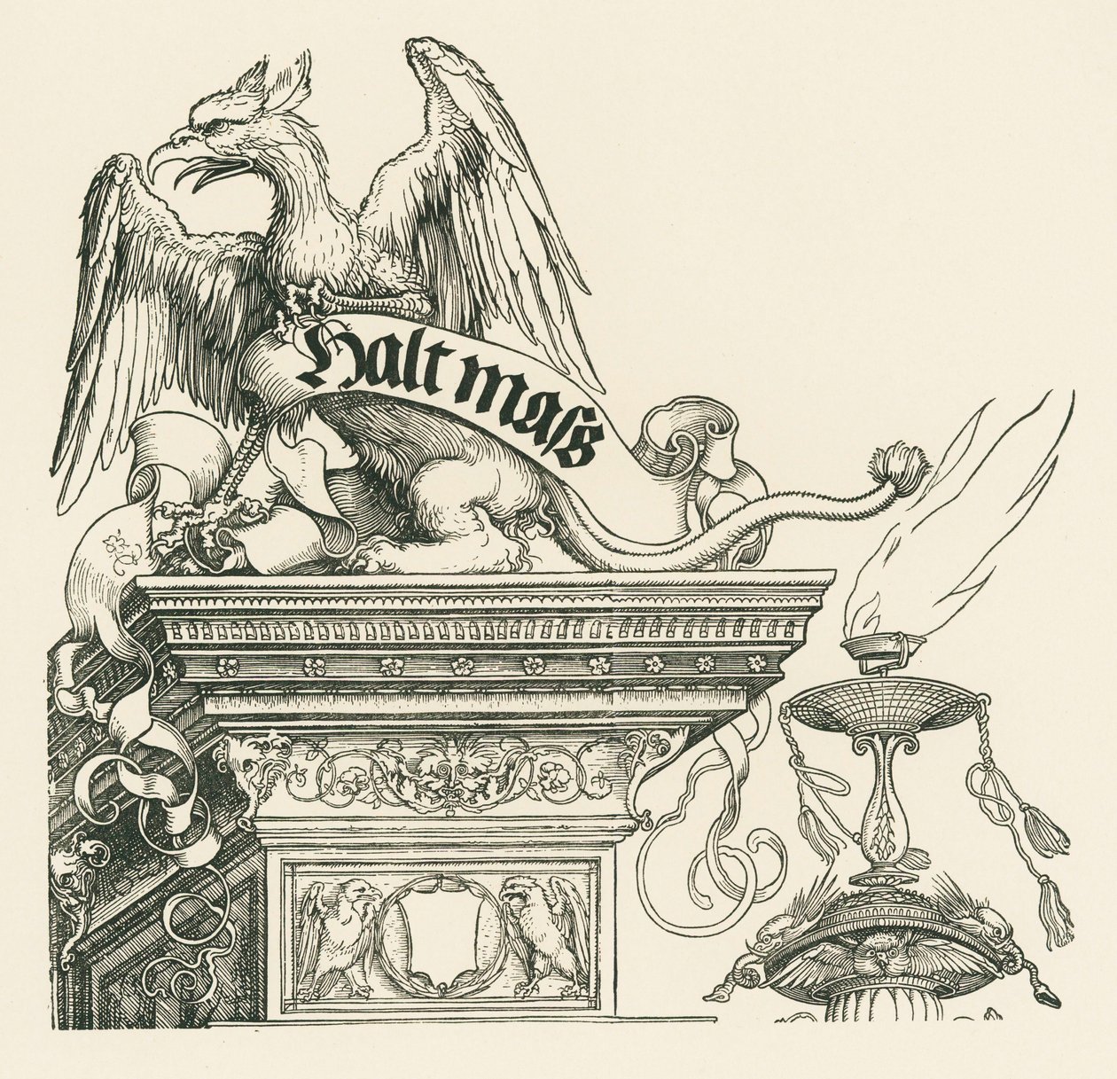 Riemukaari keisari Maximilian I:lle tekijältä Albrecht Dürer or Duerer