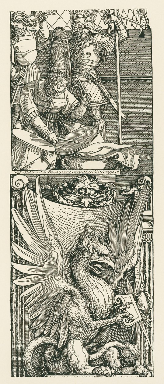 Riemukaari keisari Maximilian I:lle tekijältä Albrecht Dürer or Duerer