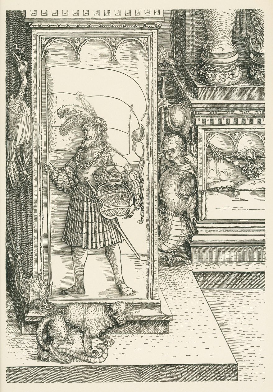 Riemukaari keisari Maximilian I:lle tekijältä Albrecht Dürer or Duerer