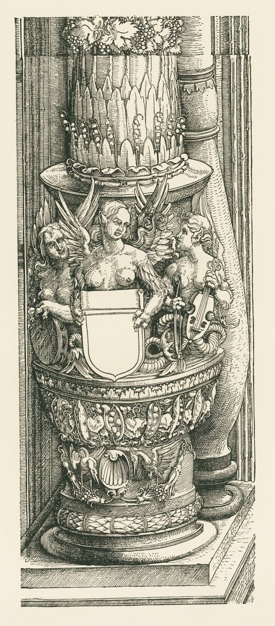 Riemukaari keisari Maximilian I:lle tekijältä Albrecht Dürer or Duerer