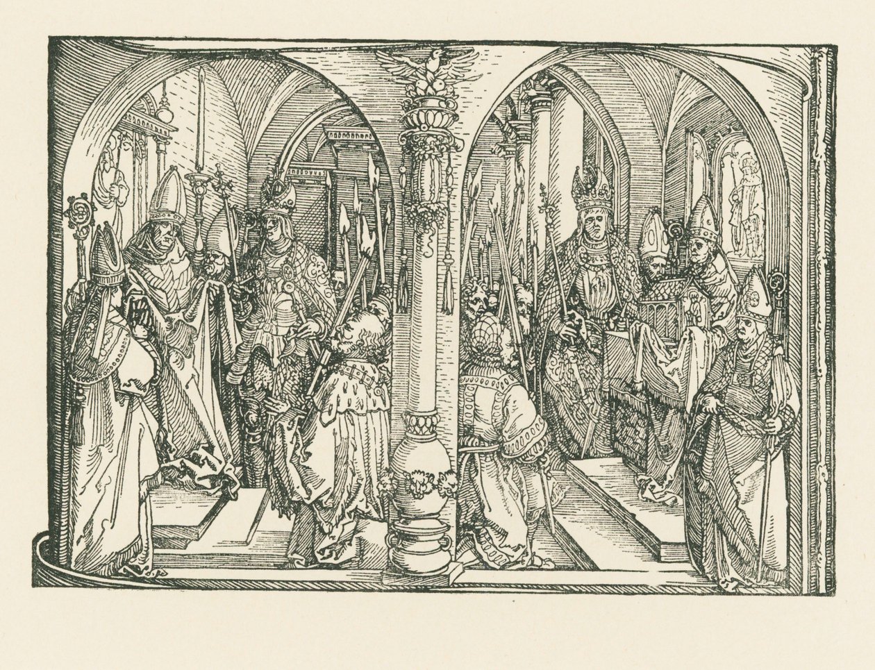 Riemukaari keisari Maximilian I:lle tekijältä Albrecht Dürer or Duerer