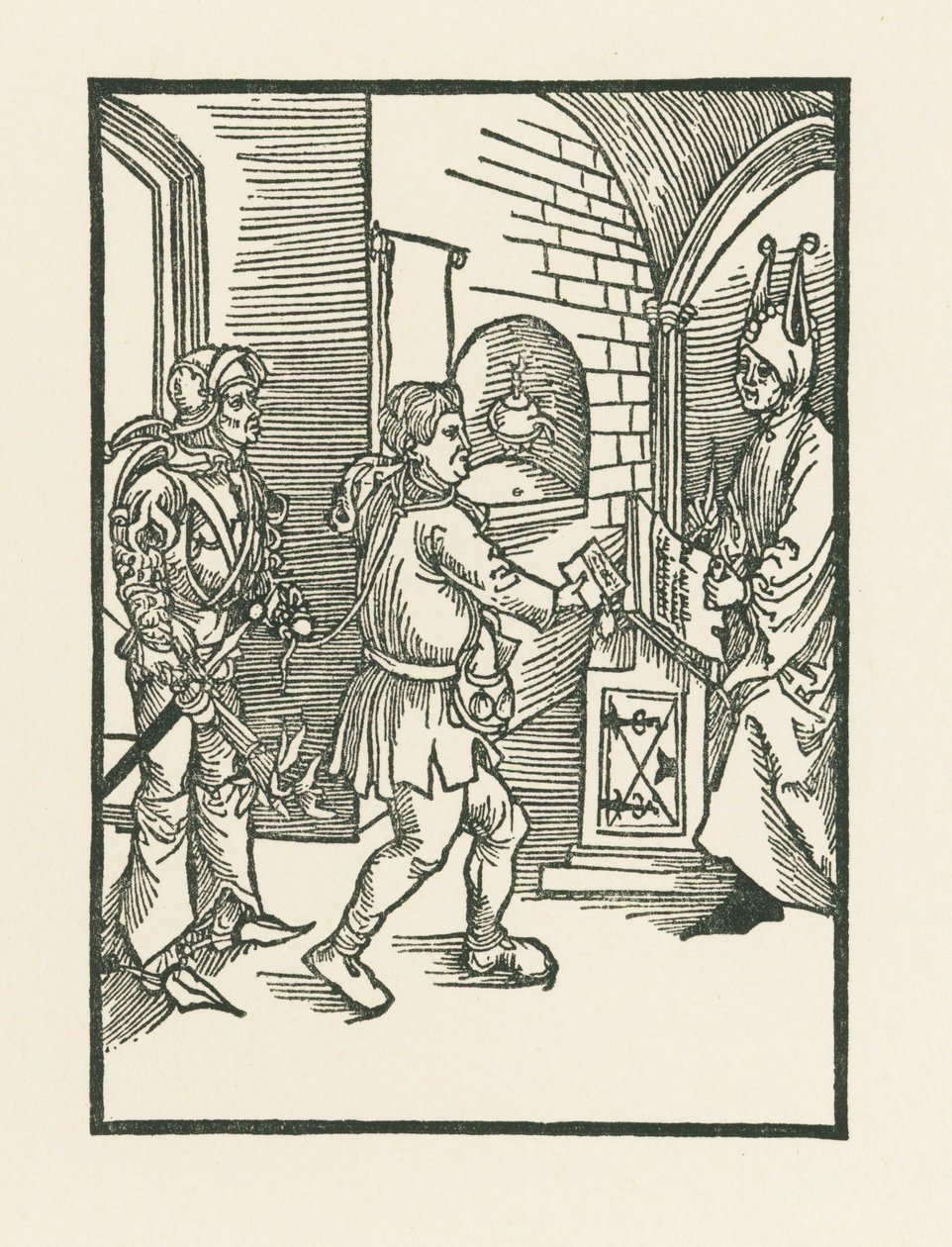Reitittimestä ja kaiverruksesta tekijältä Albrecht Dürer or Duerer