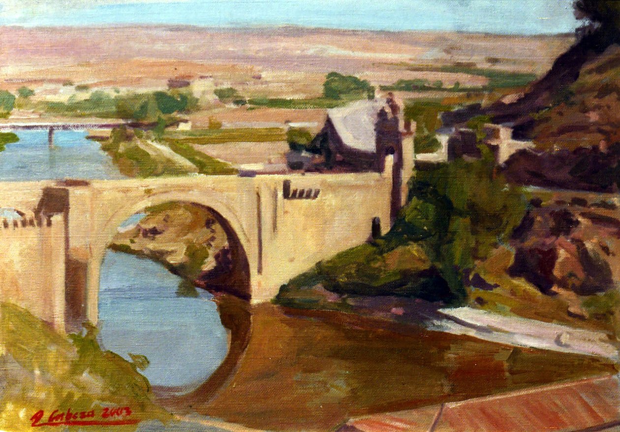 Alcantara Bridge Toledo tekijältä Alejandro Cabeza