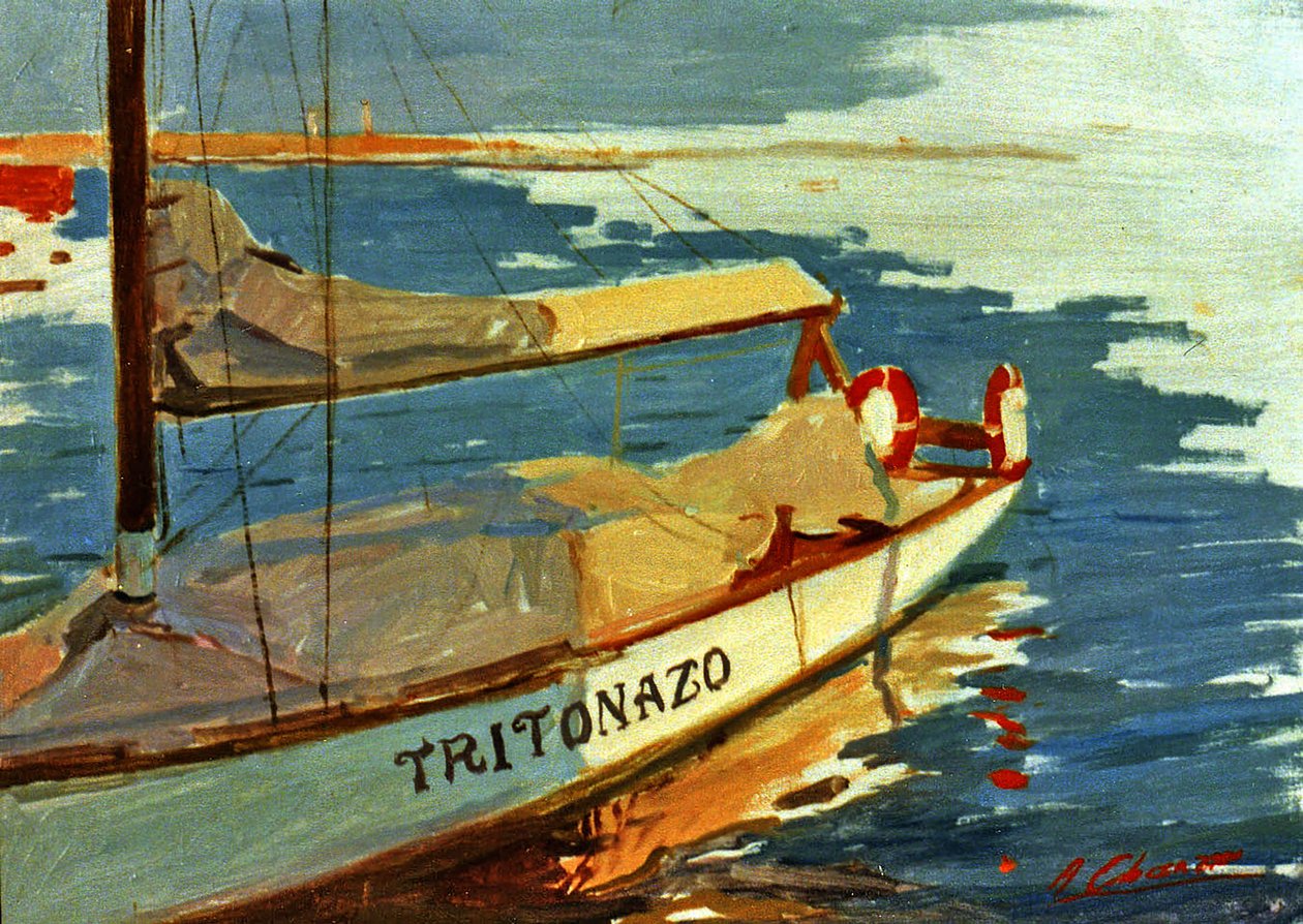 Marina veneellä tekijältä Alejandro Cabeza