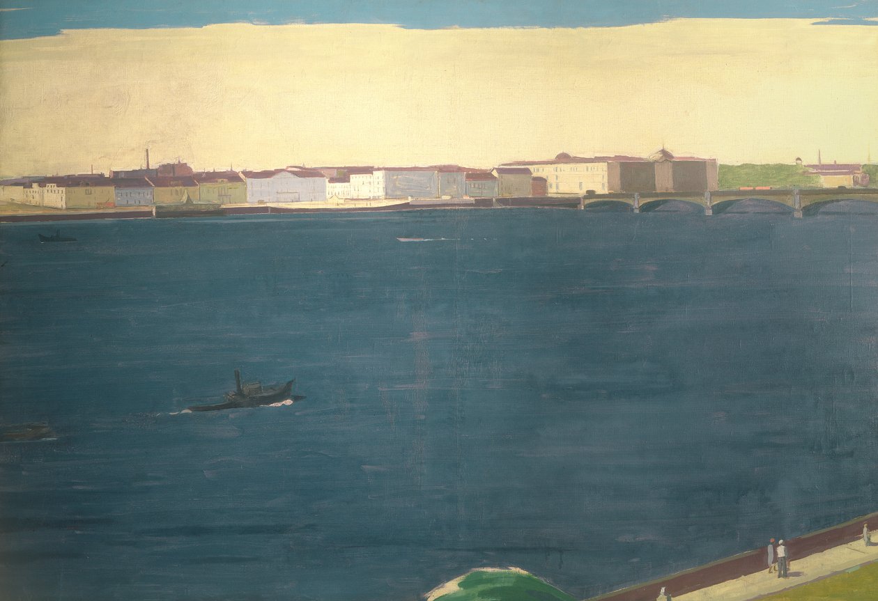 Neva-joki, 1934 tekijältä Aleksei Eremeevich Karev