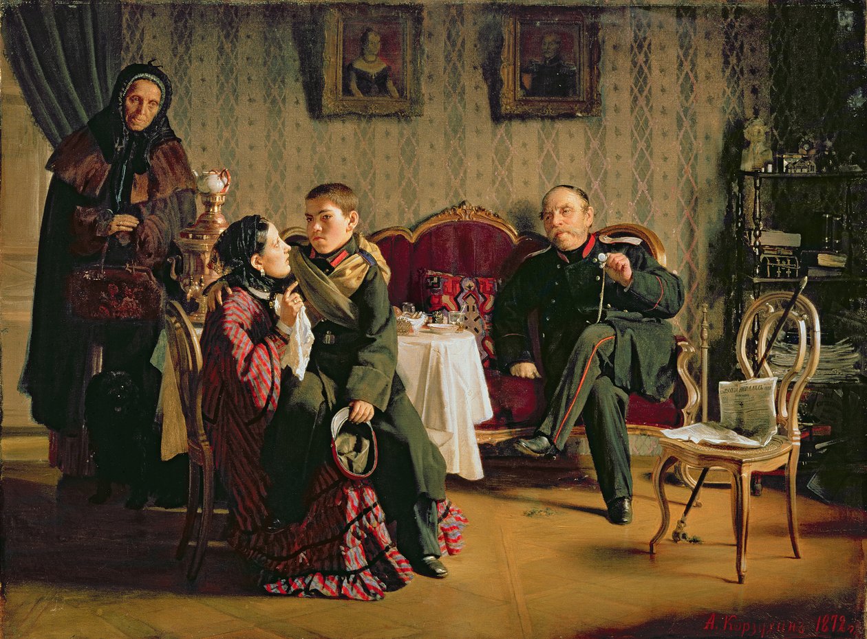 Eropäivä, 1872 tekijältä Aleksei Ivanovich Korzukhin