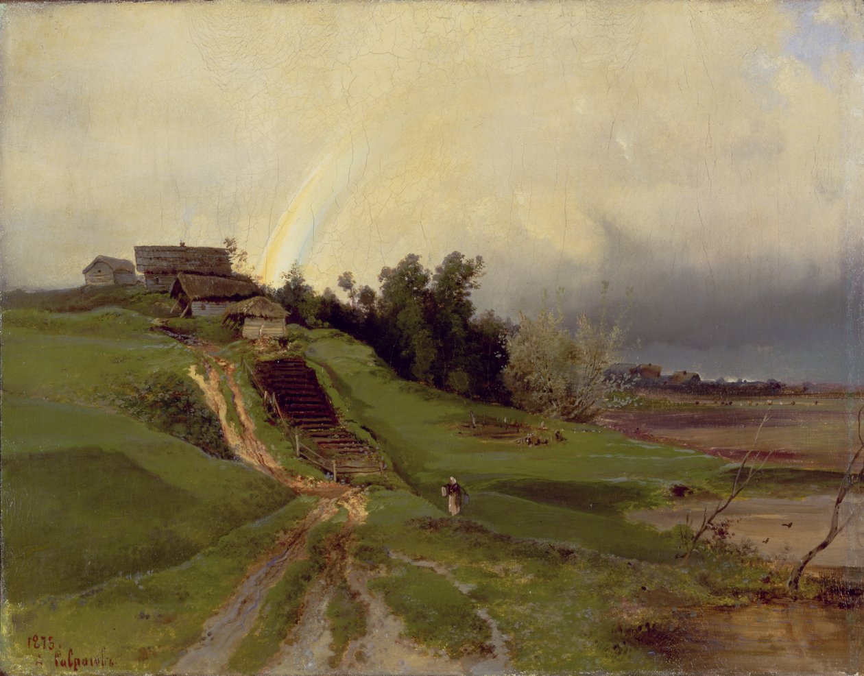 Sateenkaari, 1875 tekijältä Alexei Kondratjewitsch Sawrassow