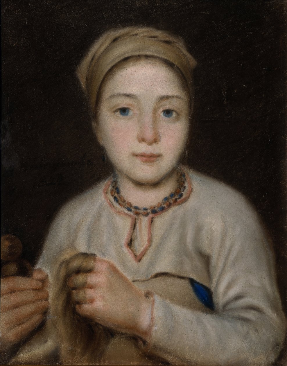 Anisya, 1822 tekijältä Aleksei Gavrilovich Venetsianov