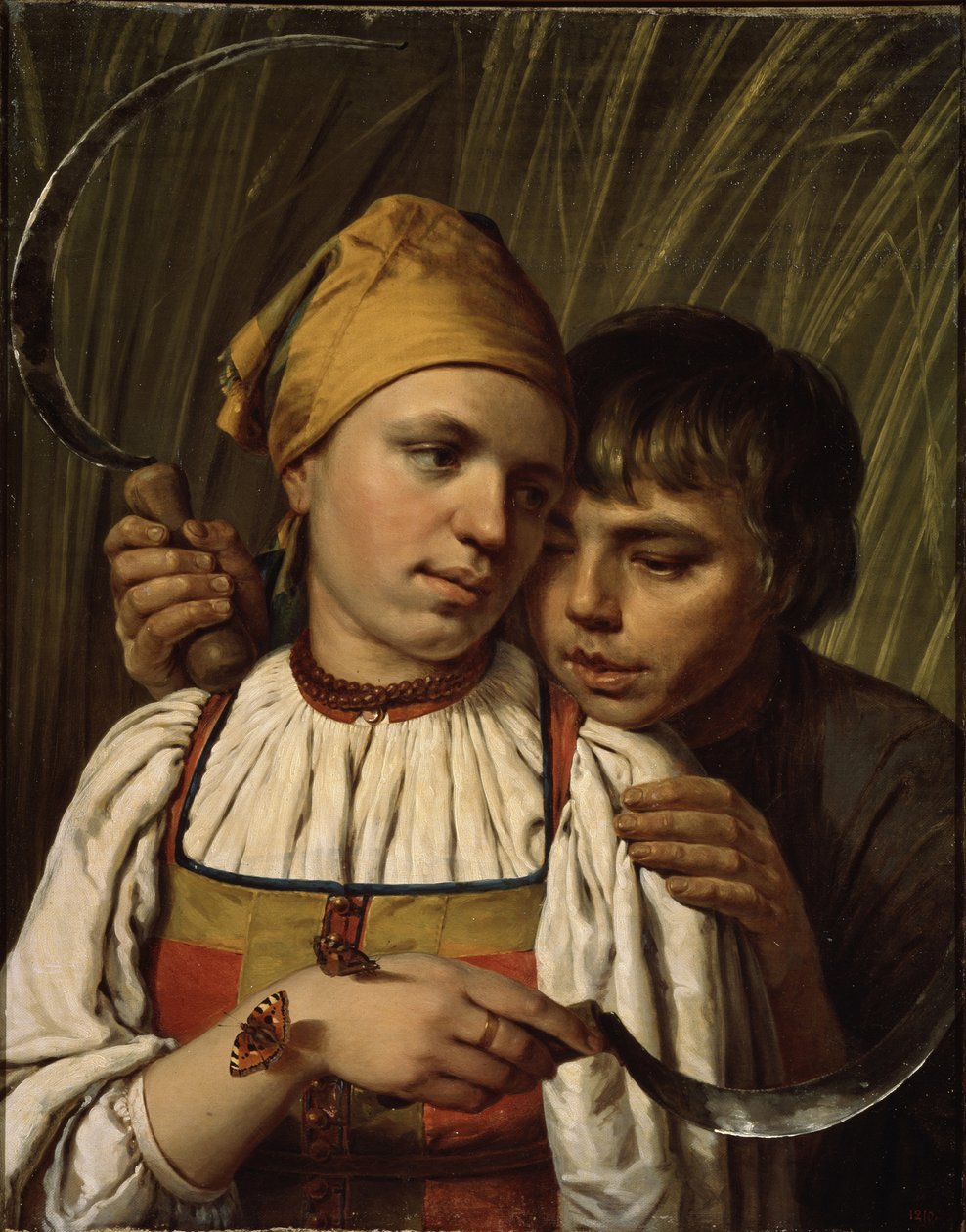 Reapers, 1820-luku tekijältä Aleksei Gavrilovich Venetsianov