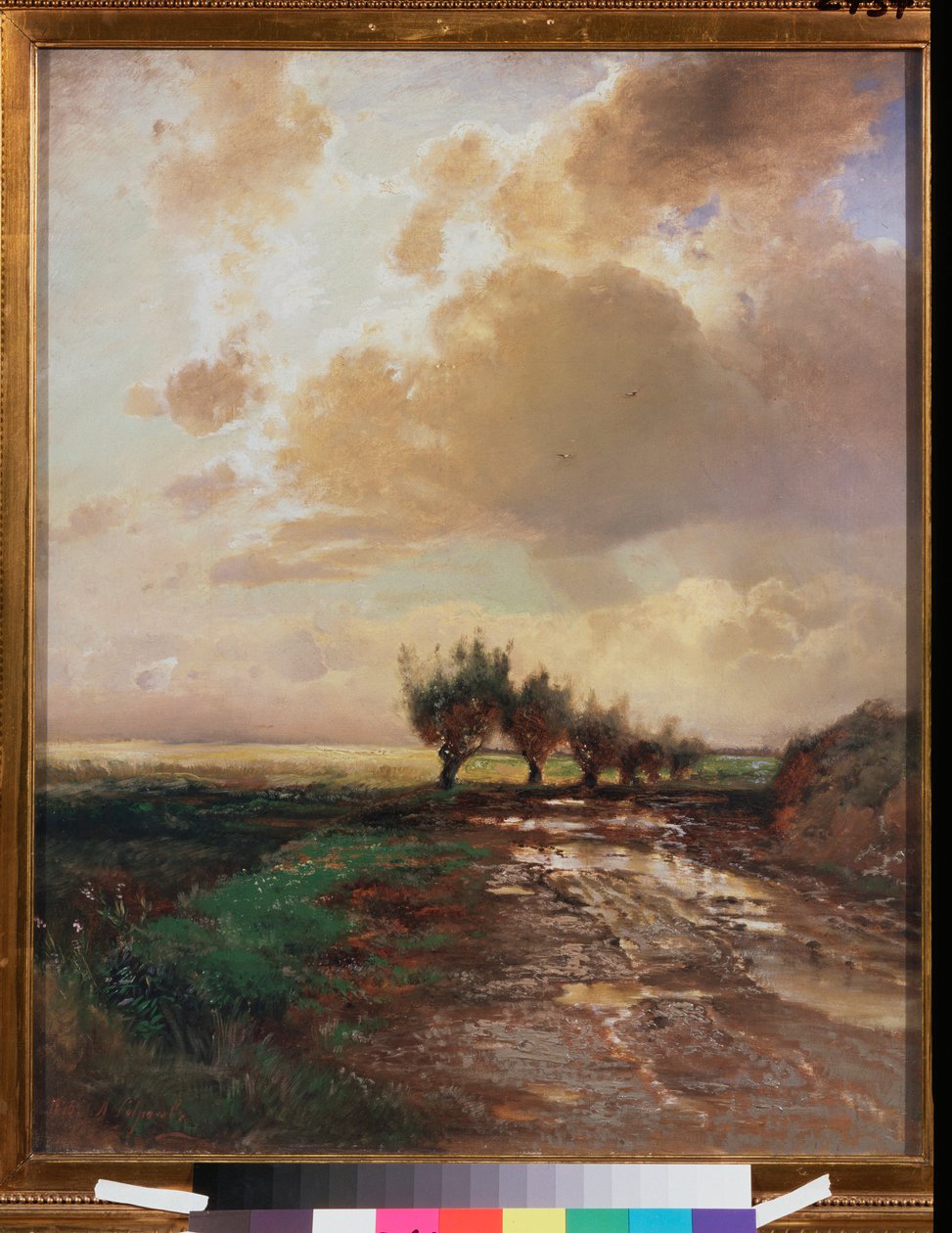 Maatie (maatie) - Aleksei Kondratjevitš Savrasovin (1830-1897) maalaus, öljy kankaalle tekijältä Alexei Kondratjewitsch Sawrassow