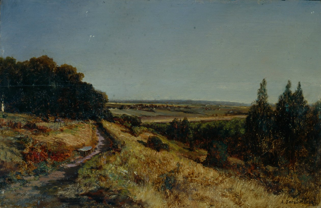 Aleksanteri Radishchevs Estate Ablyazovo, 1860-luku tekijältä Aleksei Petrovich Bogolyubov