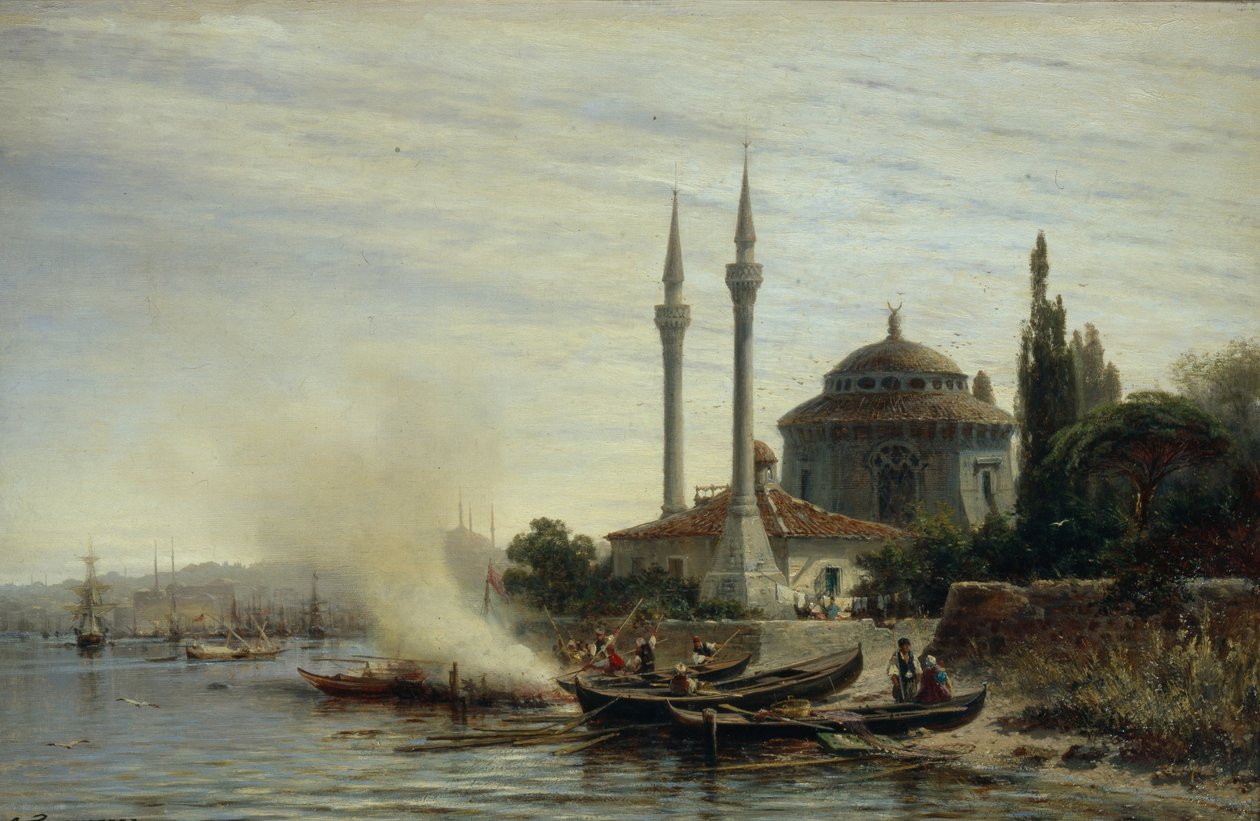 Kultainen sarvi. Konstantinopoli, 1864 tekijältä Aleksei Petrovich Bogolyubov