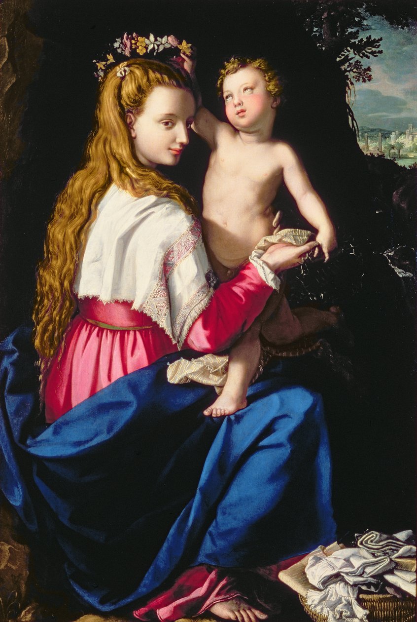 Madonna ja lapsi tekijältä Alessandro Allori