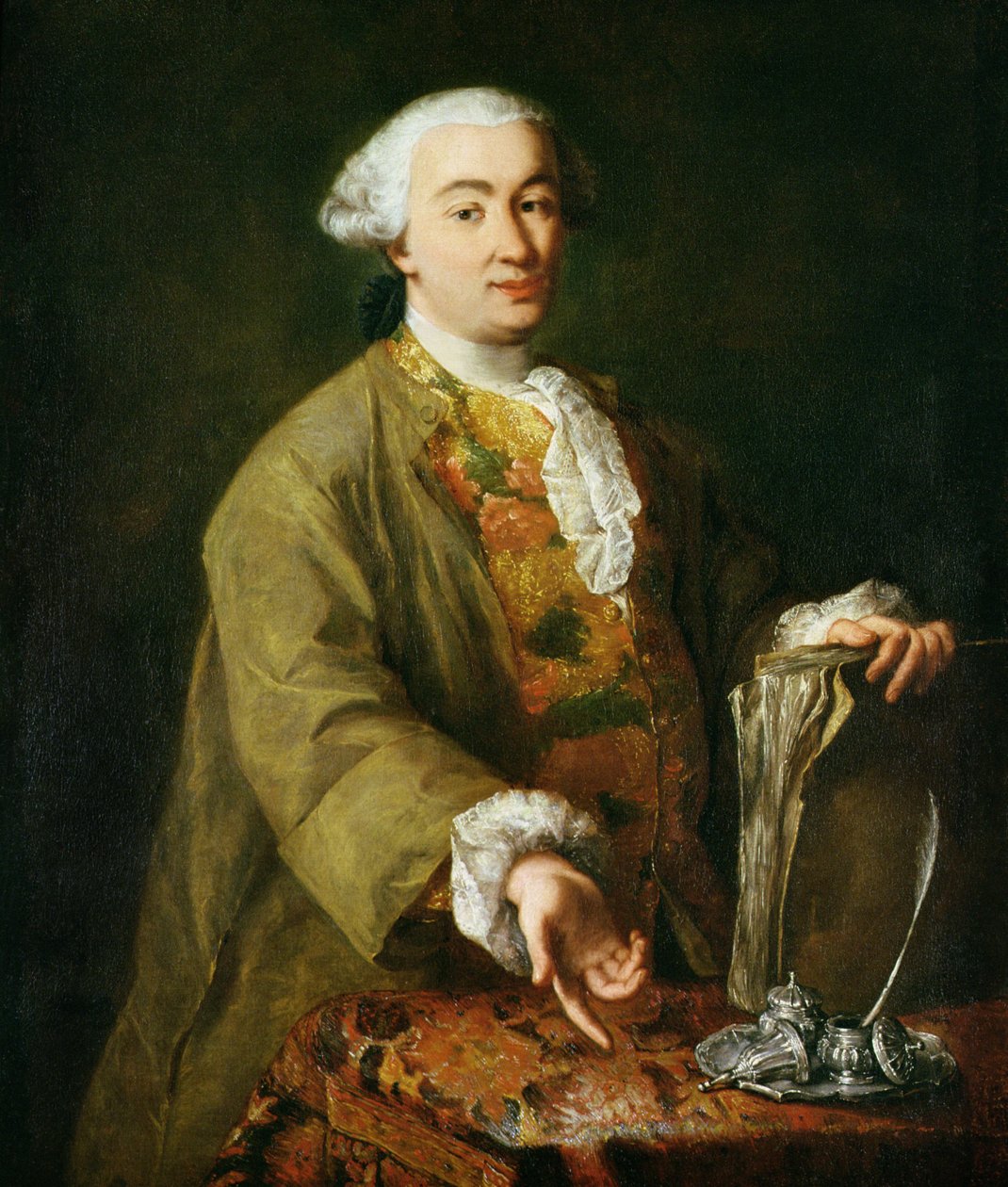 Carlo Goldonin muotokuva tekijältä Alessandro Longhi
