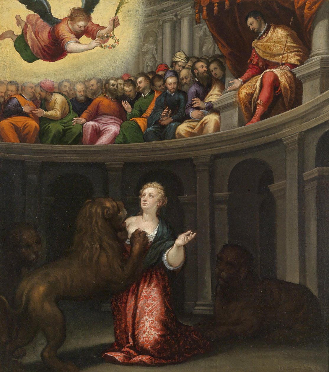 Das Martyrium einer Heiligen tekijältä Alessandro Maganza