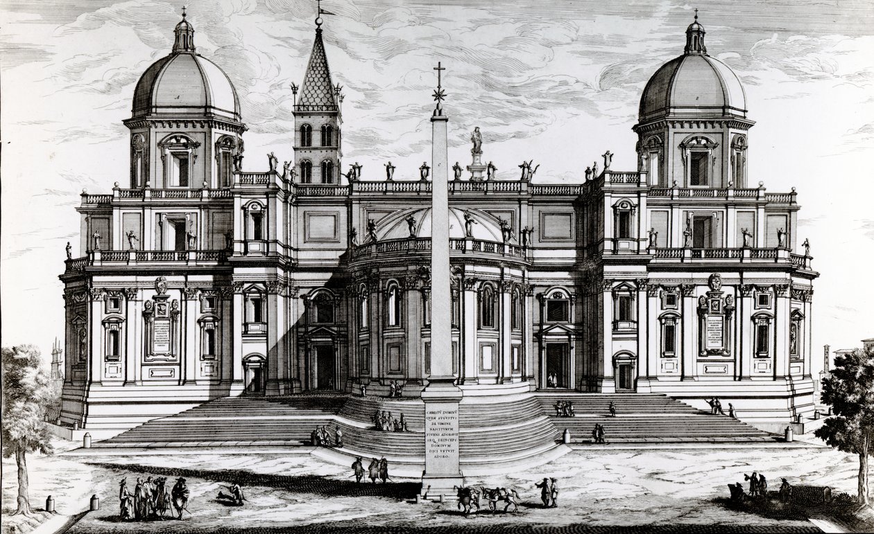 Santa Maria Maggioren basilika, 1702 tekijältä Alessandro Specchi