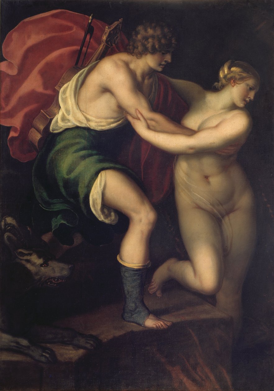 Orpheus ja Eurydike tekijältä Alessandro Varotari
