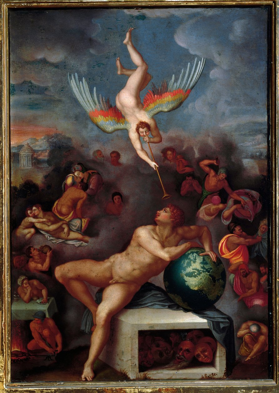 Allegoria ihmiselämästä (maalaus, noin 1590) tekijältä Alessandro Allori