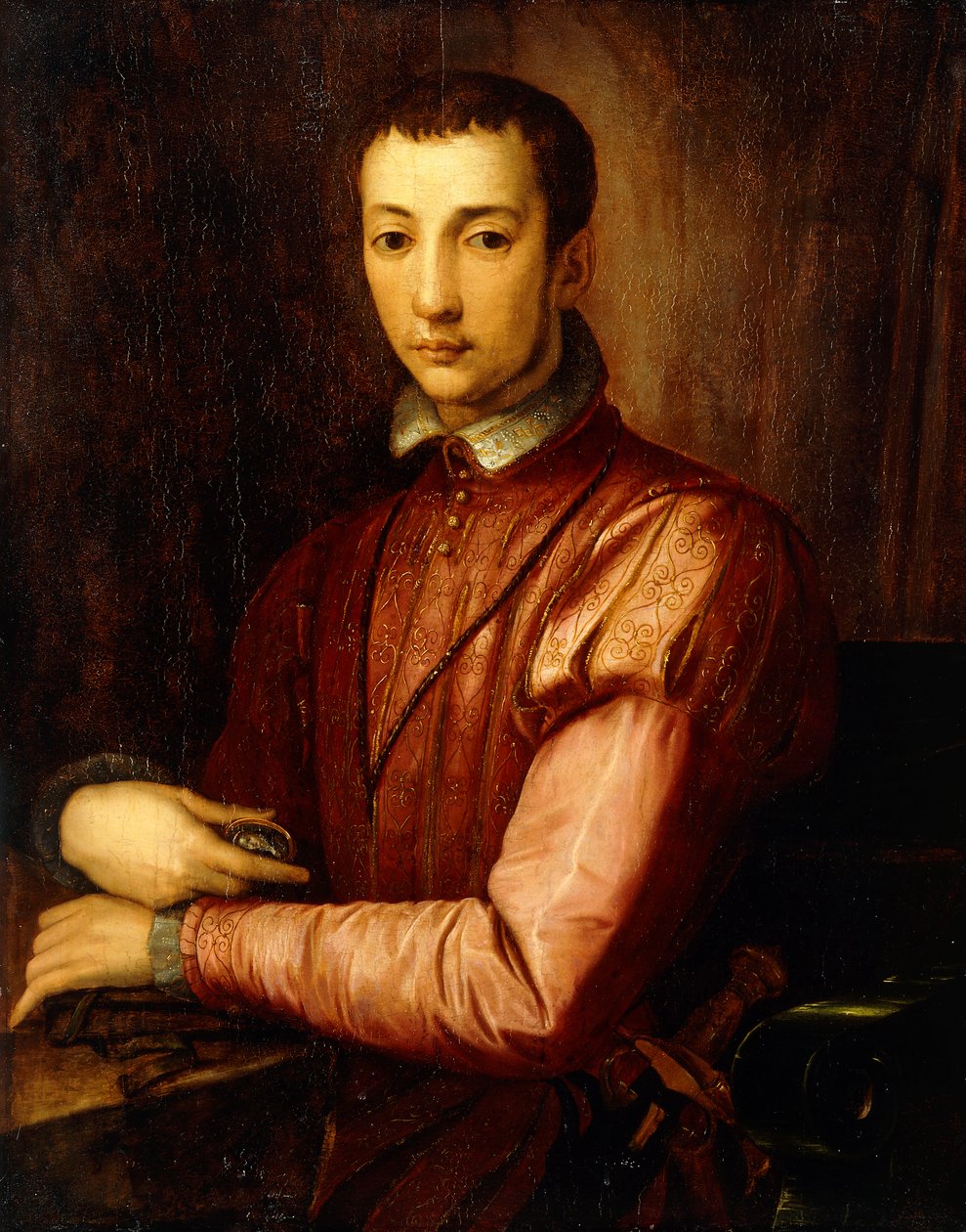 Muotokuva Francesco I d "Medicistä tekijältä Alessandro Allori