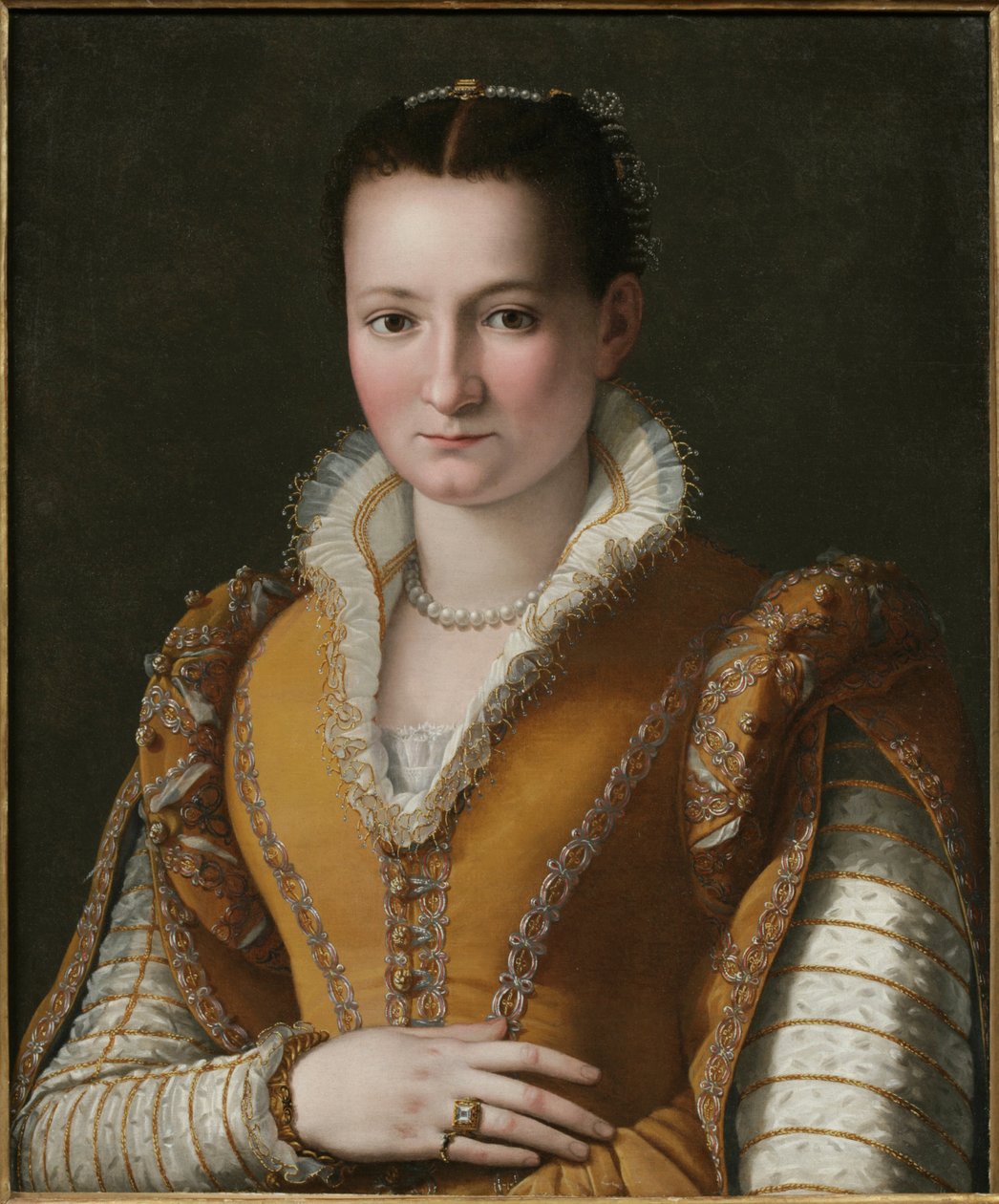 Nuoren naisen muotokuva tekijältä Alessandro Allori