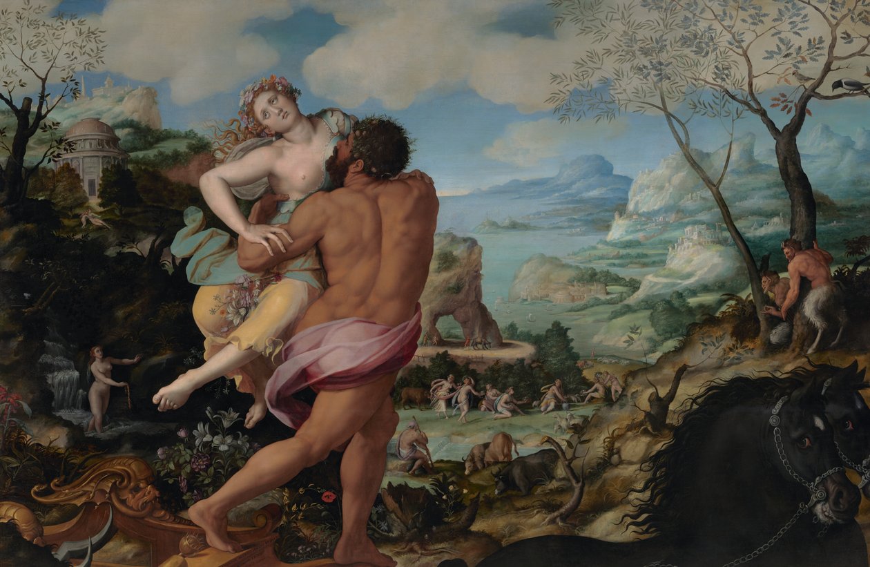 Proserpinen sieppaus tekijältä Alessandro Allori