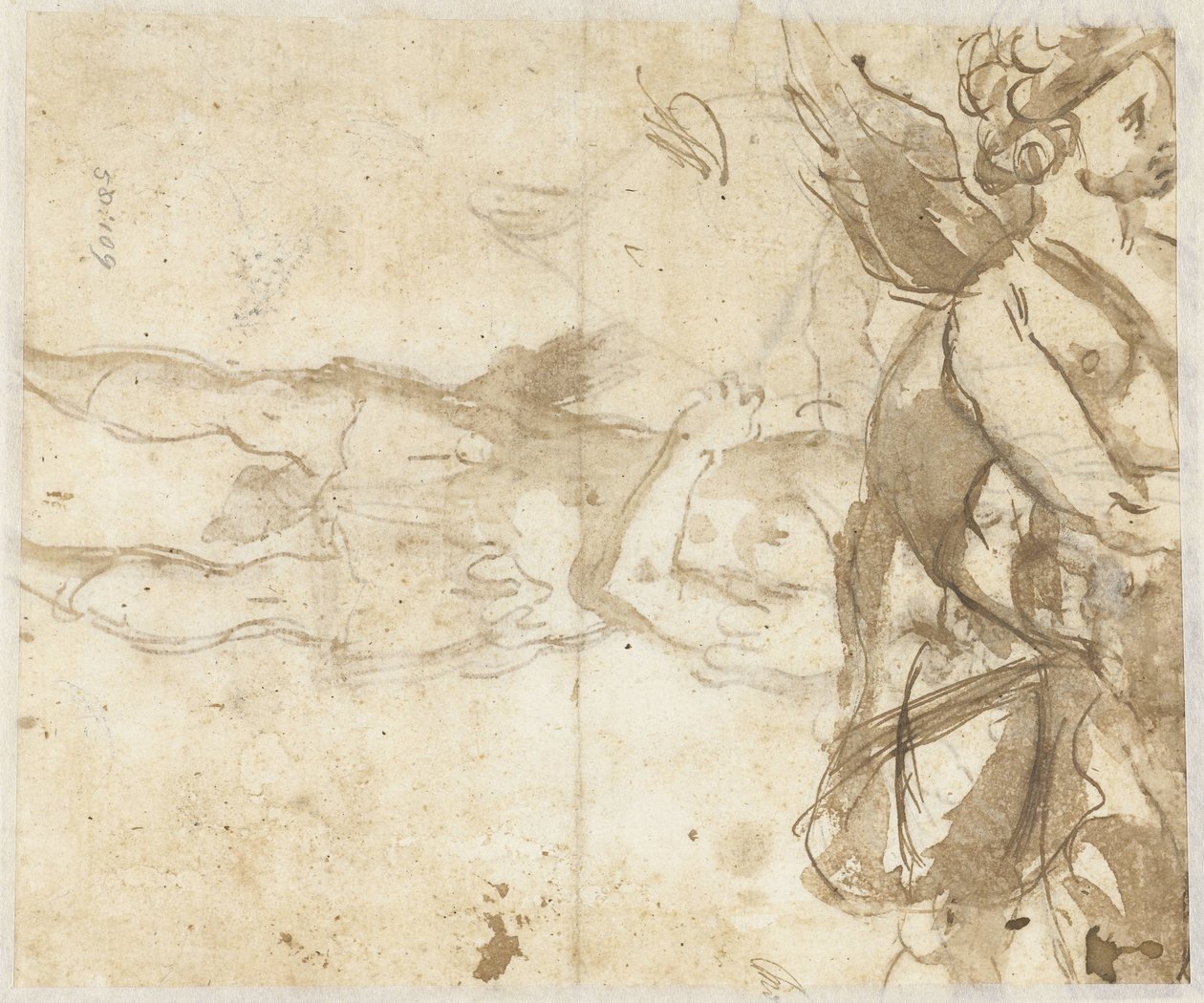 Seisova Amor, jousi tekijältä Alessandro Casolani (attributed to)