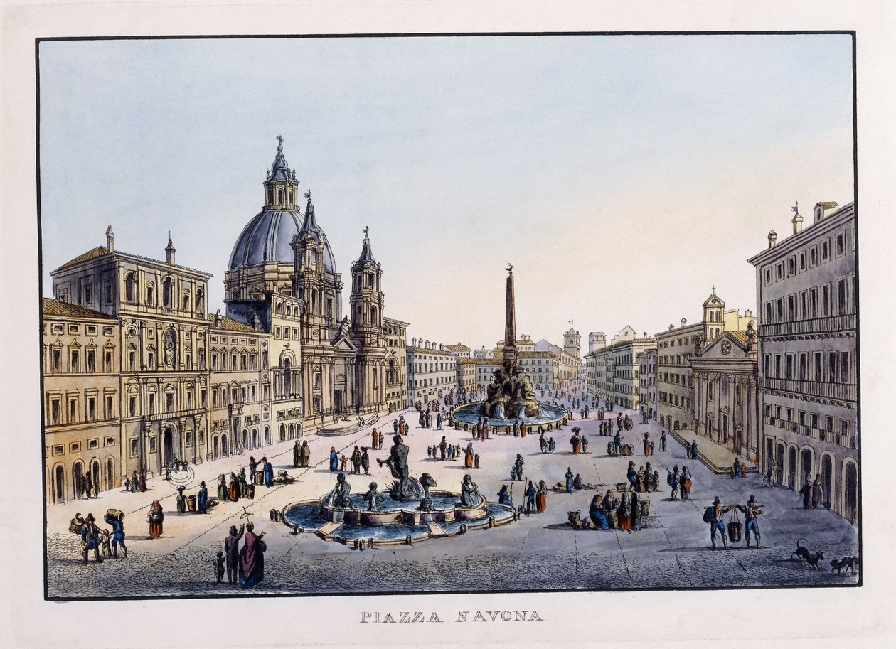 Piazza Navona tekijältä Alessandro Depoletti