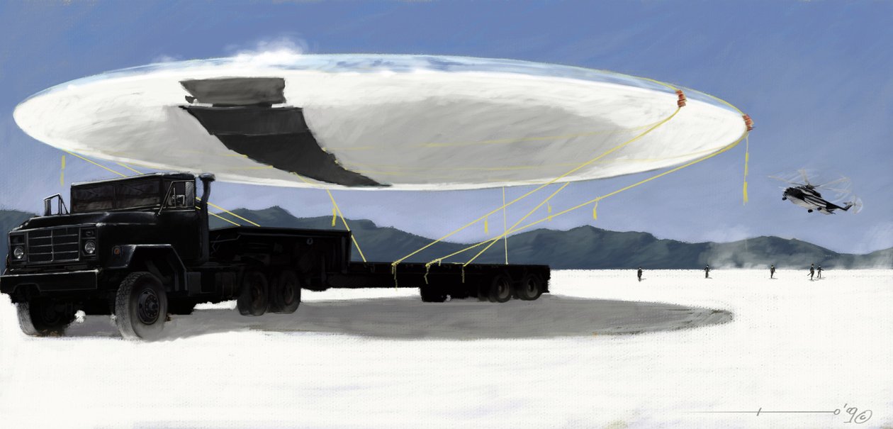 Salaperäiset ilmiöt: amerikkalaisen salaisen palvelun vangitsema lentävän lautasen (UFO tai ufo) Nevadan autiomaassa Yhdysvalloissa. Piirustus Alessandro Lonati tekijältä Alessandro Lonati