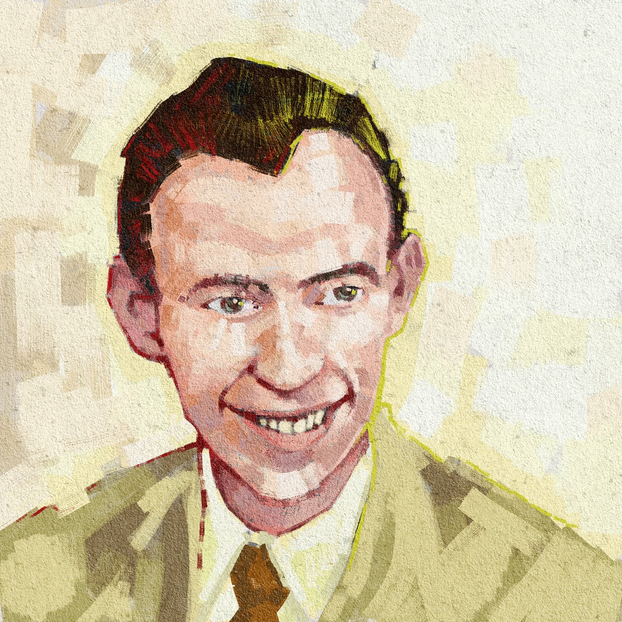 Biologi James Watsonin muotokuva, 2023 (kuva) tekijältä Alessandro Lonati