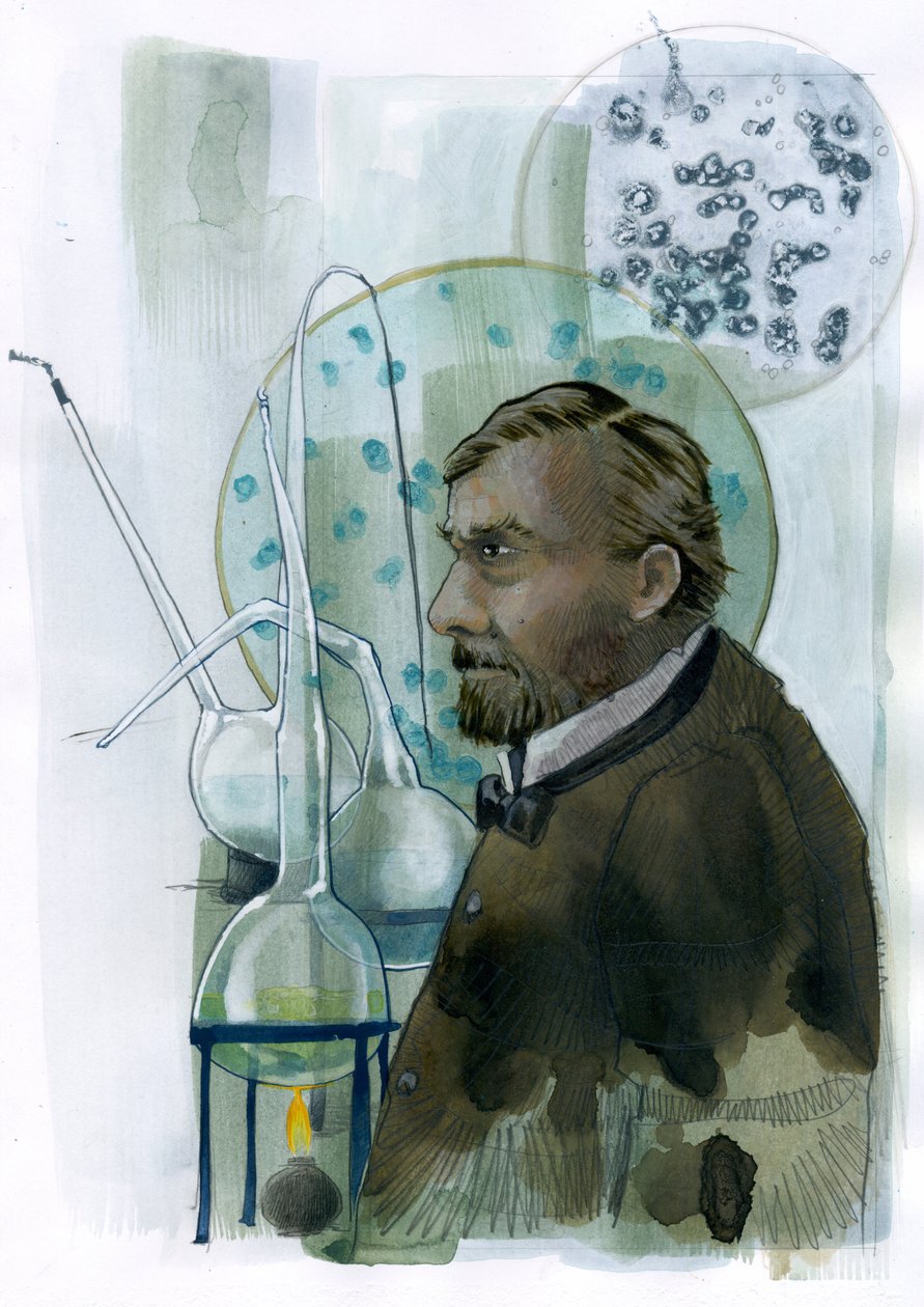 Louis Pasteurin (1822-1895) tiedemies francais
