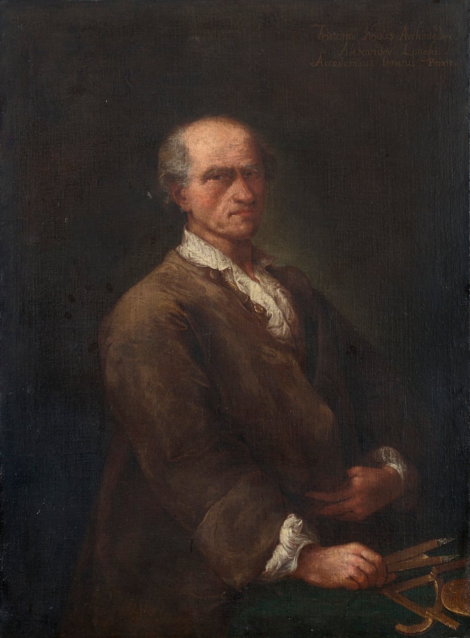 Bartolomeo Ferracinan muotokuva 1692-1777, noin 1770. tekijältä Alessandro Longhi