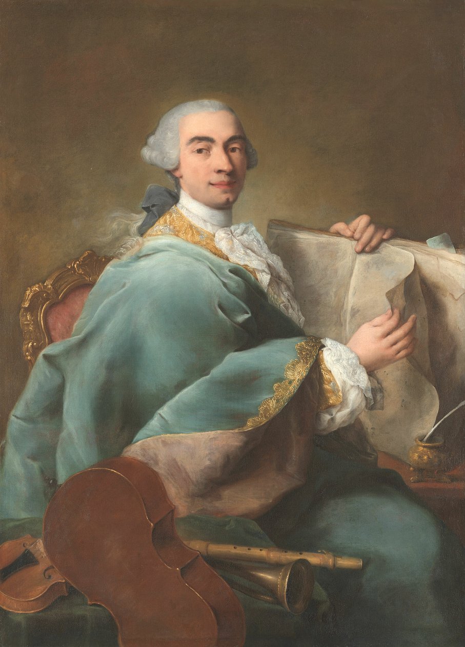 Muusion muotokuva tekijältä Alessandro Longhi