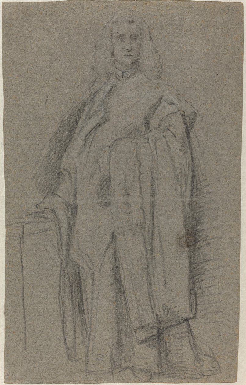 San Marcon venetsialainen prokuraattori [recto] tekijältä Alessandro Longhi or Pietro Longhi