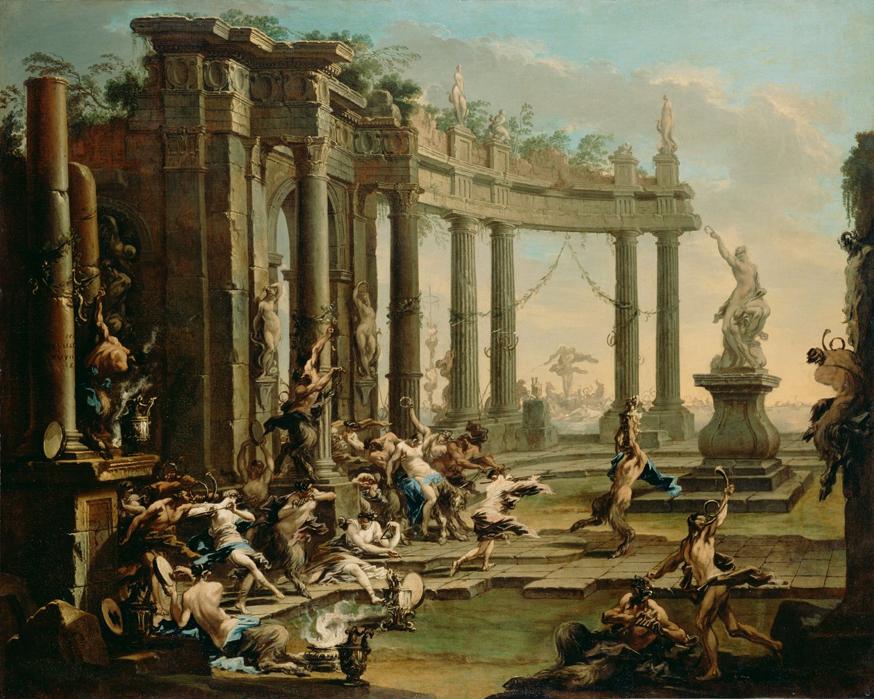 Bachnale, s.1720-30 tekijältä Alessandro Magnasco
