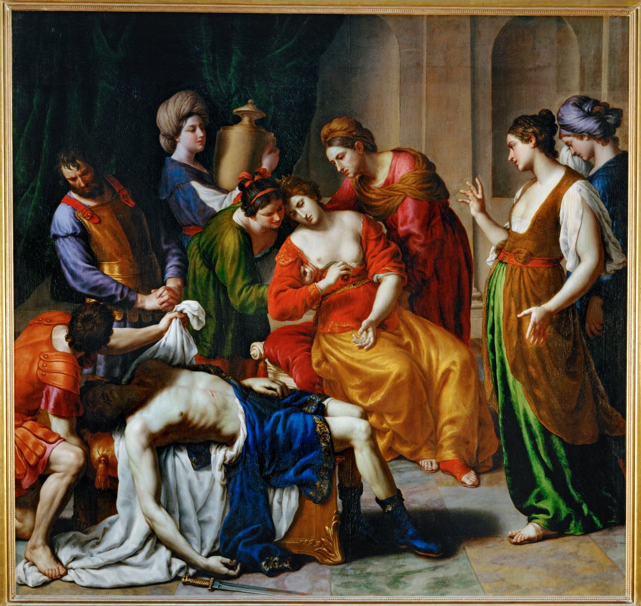 La mort de Cleopatre - Kleopatran kuolema ... tekijältä Alessandro Turchi