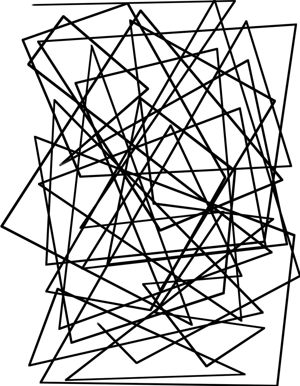 Metsä, 2019, (piirustus) tekijältä Alex Caminker