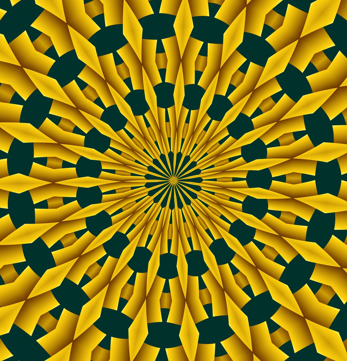 Arabesque II, 2019, (gradientti) tekijältä Alex Caminker